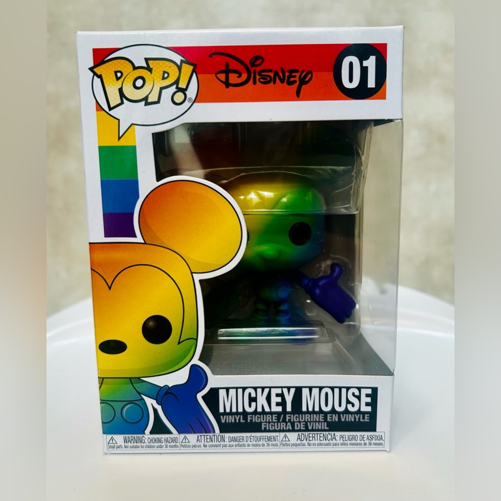 Disney Funko Pop! Rainbow Mickey Mouse Vinyl Figure